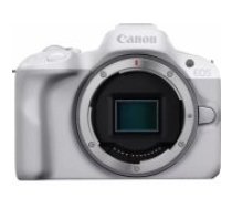 Canon EOS-R50 WH + RF-S 18-45mm F4.5-6.3 IS STM (SIP) hibrīdkamera