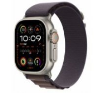 Apple Watch Ultra 2 49mm Titanium Case with Indigo Alpine Loop - Medium viedā aproce