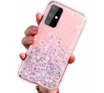Fusion Accessories "Glue Glitter Back Case iPhone 12 Pro Max" Pink maciņš
