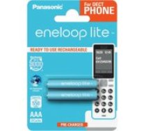 Panasonic Eneloop Lite BK-4LCCE/ 2DE 2pcs Baterijas