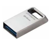 Kingston 64GB DataTraveler Micro USB 3.2 Silver USB flash