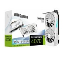 ZOTAC GeForce RTX 4070 Twin Edge OC White 12GB GDDR6X 192bit videokarte