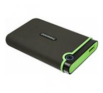 Transcend StoreJet 25M3C 2TB 2.5" Iron Gray/ Green TS2TSJ25M3C arējais cietais disks