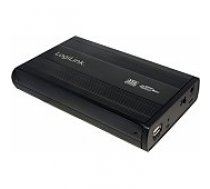 Logilink External HDD Enclosure 3,5®® SATA USB 2.0 Black UA0082 aksesuārs