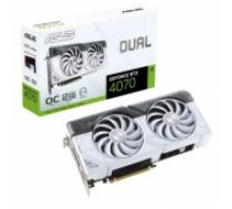 Asus GeForce RTX 4070 Dual White OC 12GB GDDR6X 192bit videokarte