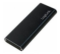 Logilink External HDD Enclosure M.2 SATA USB 3.1 Black UA0314 aksesuārs