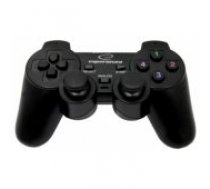 Esperanza EG102 Gamepad PC USB Black spēļu kontrolieris