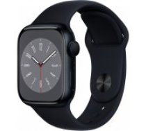 Apple Watch Series 8 41mm Midnight Aluminium Case/ Midnight Sport viedā aproce