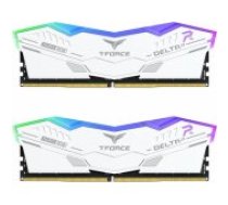 TEAM GROUP T-Force DELTA RGB White 32GB DDR5 6000MHz DIMM FF8D532G6000HC38ADC01 operatīvā atmiņa