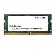 Patriot SIGNATURE 8GB DDR4 2133MHz SO-DIMM PSD48G213381S operatīvā atmiņa