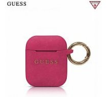 Guess "Guaccsilglfu Silicone Case Apple Airpods" Pink Aksesuārs austiņām