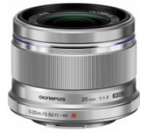 Olympus M.Zuiko Digital ED 25mm F/ 1.8 Silver objektīvs