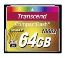 Transcend 64GB Compact Flash 1000x atmiņas karte