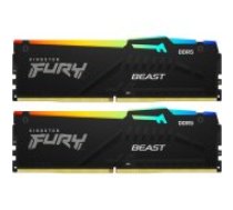 Kingston FURY Beast RGB 2x16GB DDR5 6000MHz DIMM KF560C36BBEAK2-32 operatīvā atmiņa