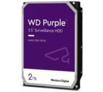 Western Digital HDD AV WD Purple 2TB, 256MB, 5400 RPM, SATA 6 cietais disks HDD