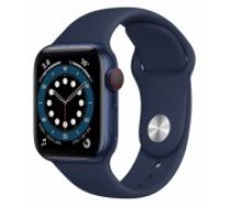 Apple Watch Series 6 GPS + Cellular 40mm Sport Band Blue/ Deep Navy viedā aproce
