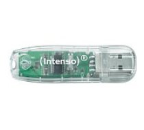 Intenso RAINBOW LINE 32GB USB 2.0 TRANSPARENT USB flash