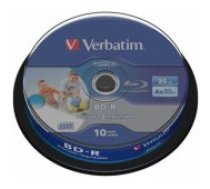 Verbatim BD-R 25GB 6x Printable Cake Box 10 matrica