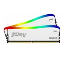 Kingston Fury Beast RGB White 2x8GB DDR4 3600MHz DIMM KF436C17BWAK2/ 16 operatīvā atmiņa