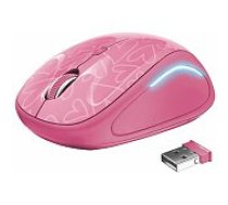 Trust 22336 Yvi FX Wireless Mouse Pink datorpele