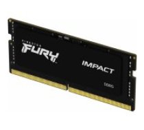 Kingston Fury Impact Black 8GB DDR5 4800MHZ SO-DIMM KF548S38IB-8 operatīvā atmiņa