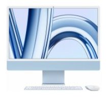 Apple iMac 24" 4.5K M3 8GB 256SSD RU Blue MQRQ3RU/ A dators