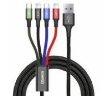 Baseus CA1T4-A01 Rapid Series 4in1 3.5A USB-C + Micro USB + 2x Lightning vads