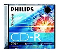 Philips CD-R 80 700MB x52 Jewel case matrica