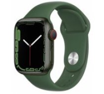 Apple Watch Series 7 Cellular 41mm Green Case / Clover Band viedā aproce