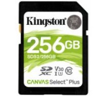 Kingston 256GB Canvas Select Plus SDXC UHS-I SDS2/ 256GB atmiņas karte