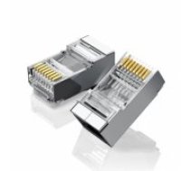 Ugreen Ethernet RJ45 Metal plug, 8P/ 8C, Cat.6, UTP (10pcs.) aksesuārs