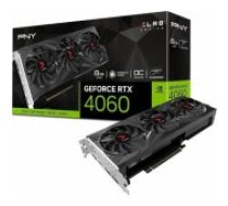 PNY GeForce RTX 4060 XLR8 Gaming Verto Epic-X RGB OC 8GB GDDR6 128bit videokarte