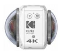 Kodak VR360 4K Ultimate Pack White sporta kamera