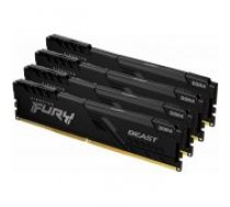Kingston Fury Beast Black 128GB DDR4 3200MHz DIMM KF432C16BBK4/ 128 operatīvā atmiņa