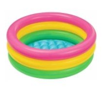 Intex 3-Ring Baby Pool Sunset Glow Pink / Yellow / Green Baseins