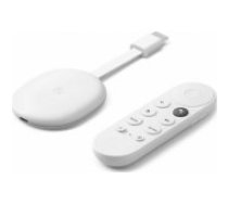 Google Chromecast 4K + Google TV White Smart TV konsole