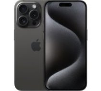 Apple iPhone 15 Pro 128GB Black Titanium mobilais telefons