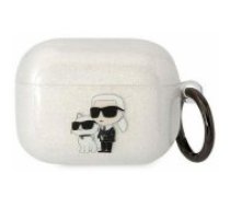 Karl Lagerfeld "3D Logo NFT Karl and Choupette TPU Glitter Case for Airpods Pro" Aksesuārs austiņām