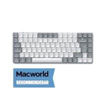 Satechi SM1 Slim Mechanical Backlit Bluetooth Keyboard - Nordic Layout - Light Gray (ST-KSM1LT-ND)
