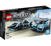 LEGO Speed Champions Formula E Panasonic Jaguar Racing GEN2 car & Jaguar I-PACE eTROPHY 76898L