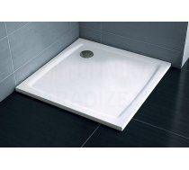 Ravak dušas paliktnis kvadrātveida no lietā marmora Perseus Pro Flat 800 x 800