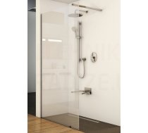 Ravak dušas siena WALK IN Wall 90-200 spīdīga + caurspīdīgs stikls