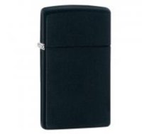 Zippo 1618 Slim® Black Matte šķiltavas