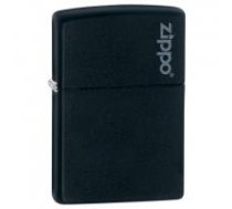 Zippo 218ZL Classic Black Matte With Zippo Logo šķiltavas