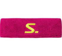 Salming Knitted Headband Pink florbola spēlētāja galvas apsējs