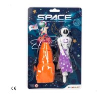 Uzvelkama lidojo&scaron;a rotaļlieta Astronaut dažādas 16 cm CB45939