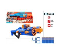 Pistole ar 48 porol. šautriņām līdz 27 m X-Shot Insanity Berzerko ZURU 8 g+ CB47146