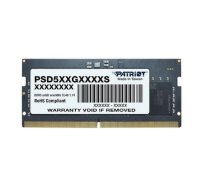 PATRIOT 12GB/5600(1x12GB) CL46 DDR5 SODIMM Memory (PSD512G56041S)