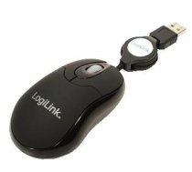 Logilink Maus USB Mini optical 800dpi with retractable cable (ID0016)