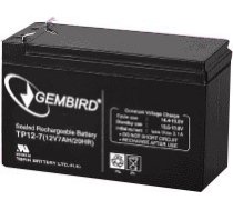 Gembird Rechargeable Battery 12V/7AH  (BAT-12V7AH)